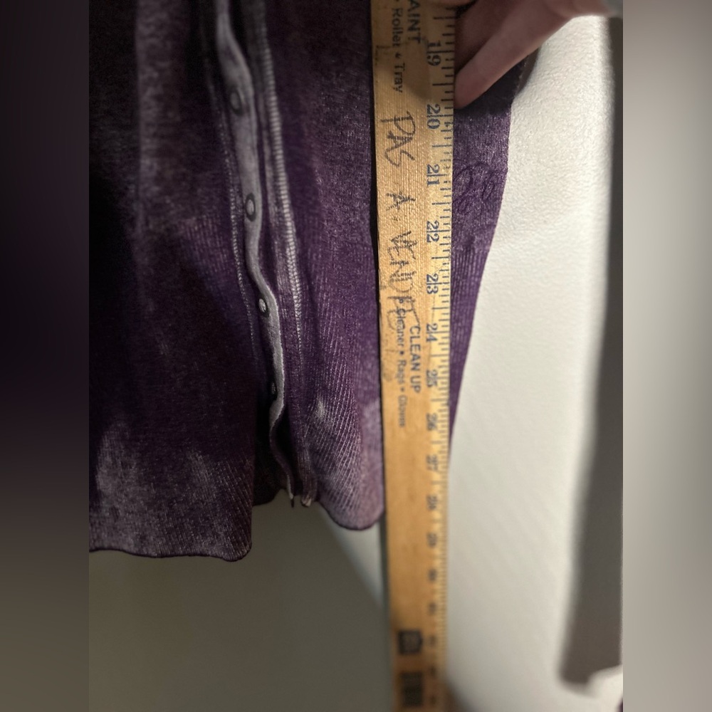 Parasuco garment dyed knit cardigan - Picture 11 of 13
